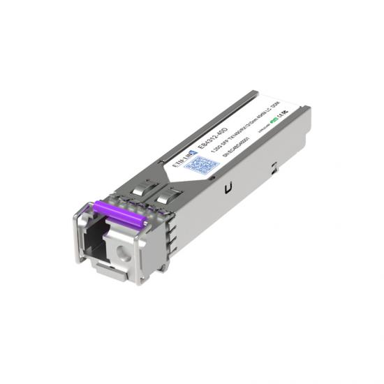 1.25G BiDi SFP TX1490/RX1310nm 40KM LC Optical Transceiver